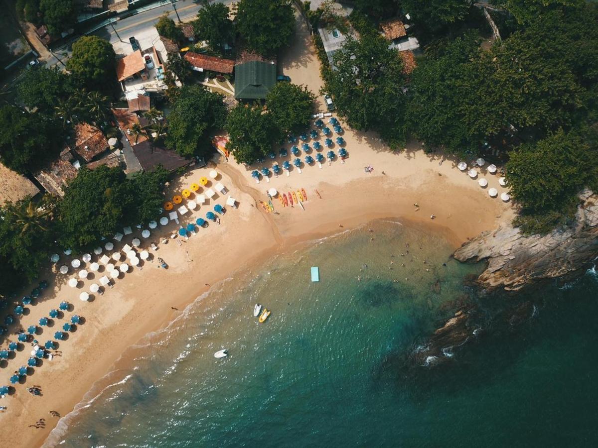Bangalo Com Vista Para O Mar No Condominio Yacamim Ilhabela Praia Do Curral Εξωτερικό φωτογραφία