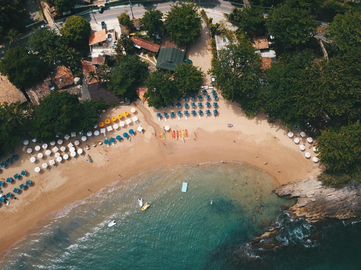 Bangalo Com Vista Para O Mar No Condominio Yacamim Ilhabela Praia Do Curral Εξωτερικό φωτογραφία