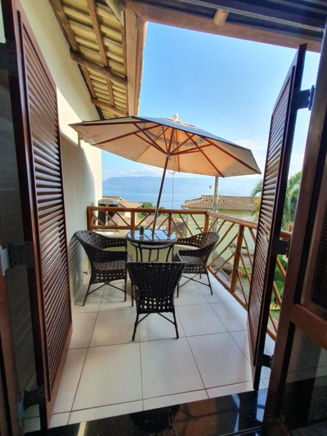 Bangalo Com Vista Para O Mar No Condominio Yacamim Ilhabela Praia Do Curral Εξωτερικό φωτογραφία