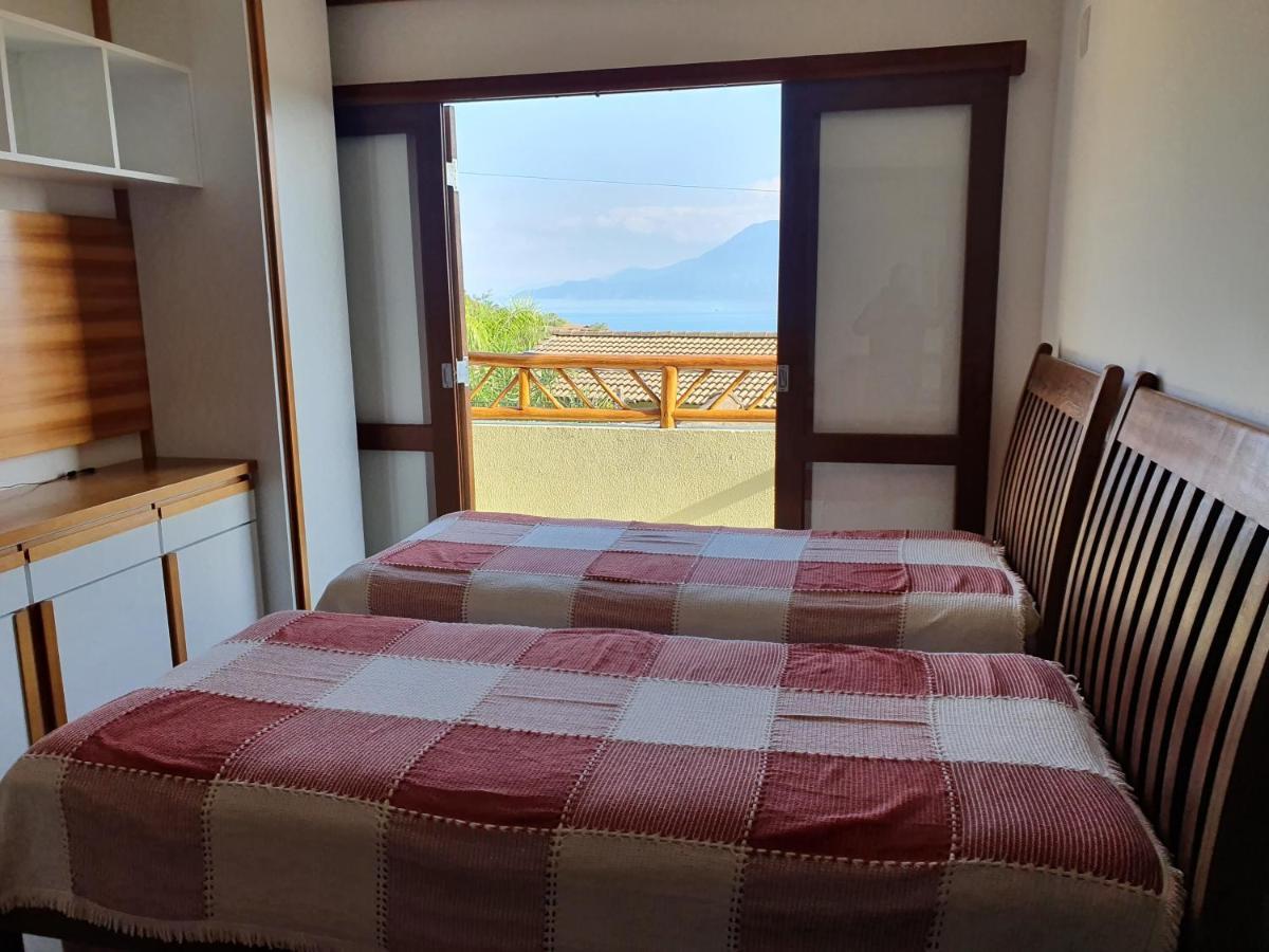 Bangalo Com Vista Para O Mar No Condominio Yacamim Ilhabela Praia Do Curral Εξωτερικό φωτογραφία