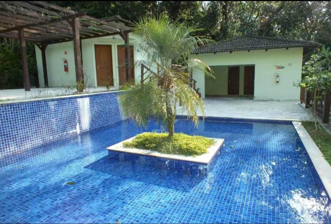 Bangalo Com Vista Para O Mar No Condominio Yacamim Ilhabela Praia Do Curral Εξωτερικό φωτογραφία
