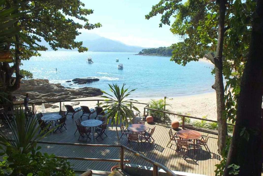 Bangalo Com Vista Para O Mar No Condominio Yacamim Ilhabela Praia Do Curral Εξωτερικό φωτογραφία